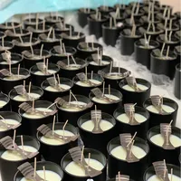 Fournisseur de bougies parfumées en cire de soja, ventes chaudes, bougies en verre personnalisées, bougies parfumées de luxe pour la décoration de la maison, vente en gros