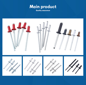 Rivets en acier inoxydable personnalisés en gros, rivets à percussion en aluminium, rivets aveugles <span class=keywords><strong>couleur</strong></span> argent naturel pour la construction - Product Image 5