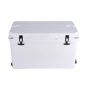 Rotomolded mát hộp bánh xe 75qt nhiệm vụ nặng nề băng ngực biểu tượng tùy chỉnh câu cá mát <span class=keywords><strong>bin</strong></span> cắm trại ngoài trời sử dụng thương mại ghế - Product Image 1