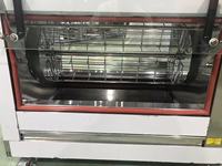 Machine à rôtir le poulet commerciale en acier inoxydable, rôtissoire électrique pour restaurant