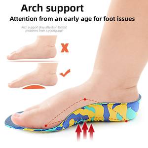 Venta al por mayor de plantillas ortopédicas para niños con soporte de arco alto de <span class=keywords><strong>pie</strong></span> plano para niños - Product Image 2
