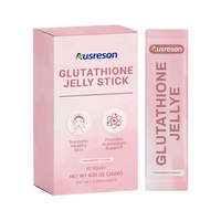 Bâtonnets de gelée OEM au collagène, L-glutathion, Alpha Arbutine et Vitamine C – Compléments de soin pour la peau – Bâtonnets de gelée au L-glutathion pour le blanchiment