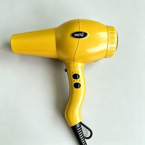 Sèche-cheveux électrique professionnel 2400W à moteur AC ionique avec buse concentratrice, 3 vitesses, qualité salon, pour usage commercial et hôtelier - Product Image 5
