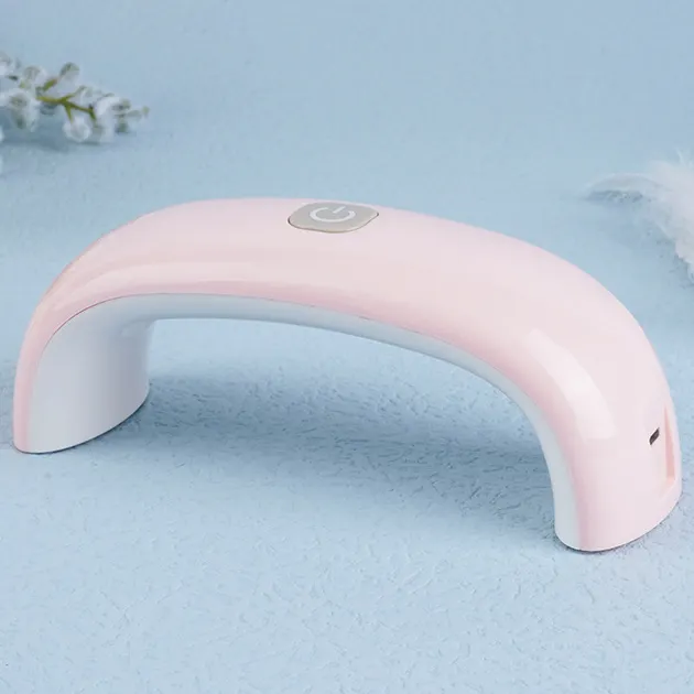 Vendita calda 3 Led Nail Lamp Portable Nail Dryer Mini Rainbow Type 9w Nail Dryer per smalto Gel