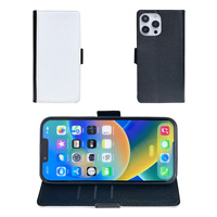 Sarung dompet kulit PU kualitas tinggi untuk iPhone 12 Pro pelindung lipat cetak sublimasi penjual terbaik untuk iPhone 13
