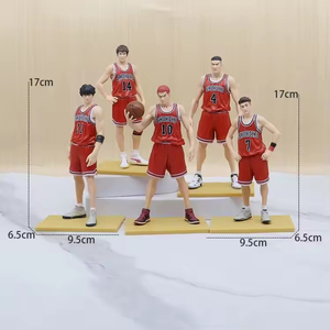 Figuras de Acción de <span class=keywords><strong>Anime</strong></span> Japonés SLAM DUNK, Set de 5 Piezas, Modelo Coleccionable, Decoración, Juguetes - Product Image 5