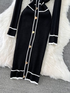 Robes d'été pour femmes, nouvelles robes en tricot extensible sans manches, de qualité supérieure - Product Image 4