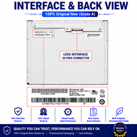 Kit de solution LCD industriel AUO M190ETN01.0 19 pouces 1280x1024 avec carte contrôleur HD MI VGA DVI et accessoires pour écran tactile