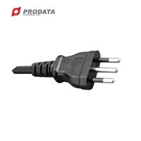 Câble d'alimentation avec prise italienne H05VV-F 0,75~1,00m2/3G /CE pour faisceau de câblage 125V-250V