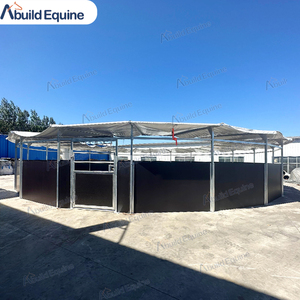 Copricorni Rotondi in Metallo Personalizzati per Cavalli, Misure 10-20m, per Addestramento Equino, Scuole di Equitazione e Scuderie - Product Image 4