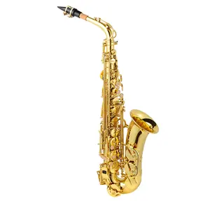 Saxofone instrumento de sopro de madeira, profissional de alta qualidade abc1102g