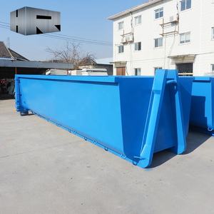 Contenedor de gancho móvil de gestión de residuos Contenedor de elevación de gancho de acero industrial Contenedor de basura con gancho - Product Image 5