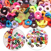 Perles entretoises florales en acrylique à motif Jenga avec trous verticaux pour la fabrication de bijoux, perles pour stylos, breloques de téléphone portable, pendentifs d'emballage