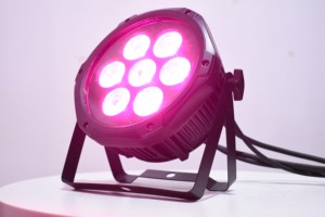 Redsun impermeabile 7x10W LED fase <span class=keywords><strong>Par</strong></span> led <span class=keywords><strong>par</strong></span> LED per eventi di scena all'aperto dj disco party <span class=keywords><strong>par</strong></span> Light - Product Image 5