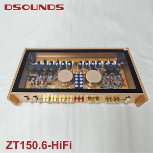 Amplificateur de <span class=keywords><strong>voiture</strong></span> HiFi haut de gamme <span class=keywords><strong>6</strong></span> <span class=keywords><strong>canaux</strong></span> en or avec amplificateur de <span class=keywords><strong>voiture</strong></span> classe AB 150W*6CH à gamme complète avec son de qualité supérieure pour l'audio automobile - Product Image 1