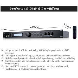 Высококачественная профессиональная Коммерческая караоке-система <span class=keywords><strong>KTV</strong></span>, оборудование, 12-дюймовая акустическая система для бара, комнаты для вечеринок, DSP, усилитель мощности, акустическая система - Product Image 2