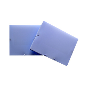 Candy Color File Floder Box Designed PP 2021 New Folder 10pcs/pp Bag Office School Stationery Accept Customized Logo 010407