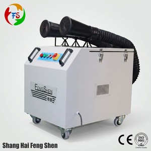 Purificateur d'échappement portable CE ISO9001 FS pour véhicules, machine d'extraction par filtration 1.1kW, efficacité 99.6%, pour garage, <span class=keywords><strong>Gazole</strong></span> 127mm*1.5m - Product Image 1