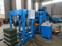Machine automatique de fabrication de blocs de béton par vibration Hongbaoyuan pour la production de pavés creux et de briques de construction