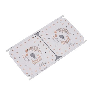 Circuit imprimé en aluminium monocouche 1oz cuivre avec masque de soudure blanc simple face pour usage industriel - Product Image 4