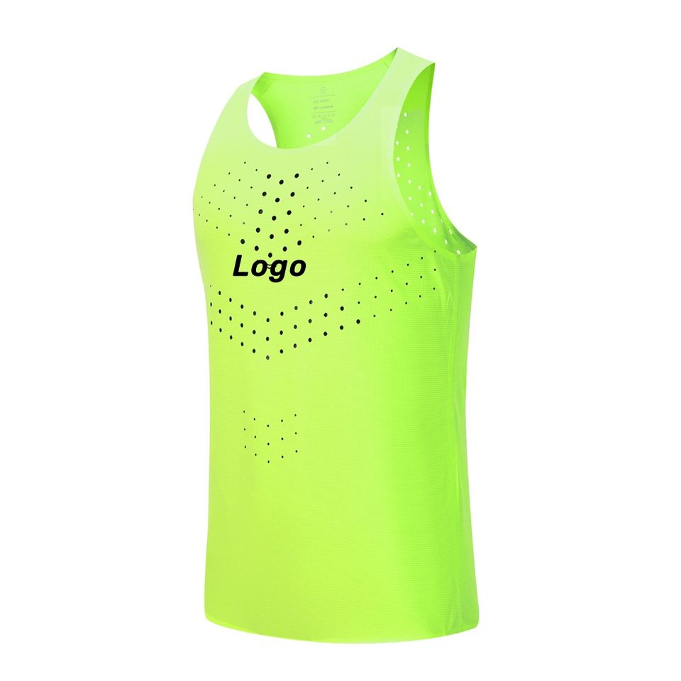 Oem Sleeveless Polyester Sublimation Printing Tank Tops Compression Wholesale Stringer Athletic Tank Tops For Men