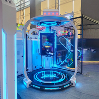Cabinet d'arcade immersif Star Core DX Cockpit, très demandé, pour centres commerciaux, parcs d'attractions intérieurs et salles de jeux
