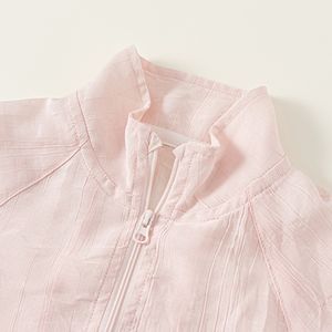 Enfants automne haute qualité nouveauté mignon doux Cardigan col montant dentelle filles à manches longues <span class=keywords><strong>manteau</strong></span> - Product Image 3