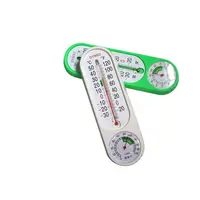 Lash Grafting LCD Digital Thermometer Hygrometer Temperature Humidity  Tester Weather Station Clock
