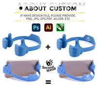 Support de téléphone et tablette mains libres en PP, personnalisable avec logo, vente en gros usine, pour cadeau promotionnel