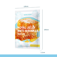 Masque hydratant et raffermissant au collagène et à la gelée royale, extrait de peau de glace, masque cristallin pour le visage, vente en gros
