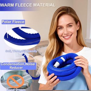 Housse de protection pour tuyau CPAP compatible avec AirSense 11/AirSense 10/Aircurve 10, tube de 19/22 mm, protection en polaire pour tube, empêche l'infiltration de l'eau - Product Image 4