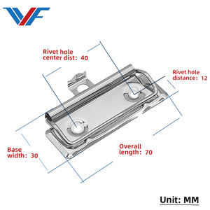 คลิปบอร์ดโลหะขนาด 70 มม. พร้อมตะขอ แบบพกพาสำหรับสำนักงานและการศึกษา การยึดที่แข็งแกร่ง คลิปเคลือบไฟฟ้าป้องกันสนิม - Product Image 3