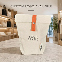 Sac cosmétique en toile écologique à fermeture éclair, personnalisable avec logo, en coton biologique recyclable – Offre Spéciale