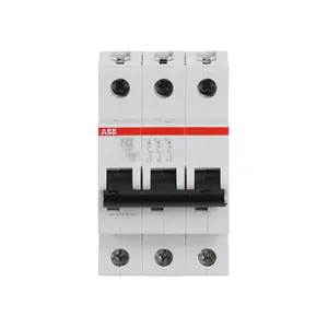 ABB-New MCB S200 C 3P 50A Circuit Breaker 2CDS253001R0504 S203-C50 Miniature Circuit Breaker