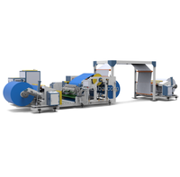 Machine de laminage automatique à colle thermofusible pour la production de tapis de sol de voiture en PVC et TPE avec revêtement de colle sur le dos