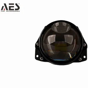 AES A15 pro 범용 bi led 프로젝터 렌즈 모든 자동차 모델 쉬운 설치 3 "트라이 빔