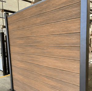 Panneaux de clôture de jardin en co-extrusion, panneaux de clôture en composite bois-plastique WPC pour l'extérieur - Product Image 2