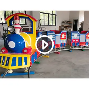 CE sertifikası eğlenceleri çocuklar oyun alanı için Manege cazibe monoray tren elektrikli tren sürmek sürmek
