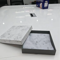 Boîtes cadeaux en carton ondulé vintage à motif floral, personnalisables avec couvercle et base, et doublure intérieure assortie, vente en gros