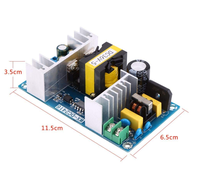 Modul Catu Daya 36V 5A 180W 50/60HZ AC-DC Modul Catu Daya Switching Papan Modul AC 100V-240V Ke DC 36V