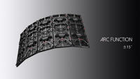 Pantalla LED para Interiores P1.9 P2.5 P3, Video Wall HD 7680HZ, Brillo de 4500-5000cd/m, Garantía de 3 Años para Fondo de Pantalla XR Virtual