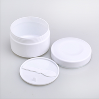 Pot cosmétique en PP blanc à paroi simple ZL 7oz 200g avec bouchon à vis pour sérum, masque facial, lotion, imprimé sérigraphié GUA Place Origin