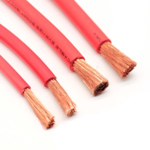 Flex cáp pin 70mm2 50mm2 35mm2 25mm2 màu đen đồng Đỏ linh hoạt DC Pin hàn cáp dây - Product Image 3