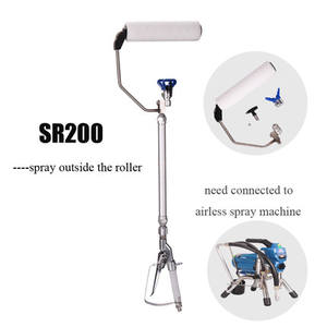 एक्सटेंशन रोलर/पेंट रोलर/मल्टी-रूम इलेक्ट्रिक पेंट रोलर पावर ब्रश के साथ एयरलेस स्प्रेयर रोलर पावर ब्रश - Product Image 4