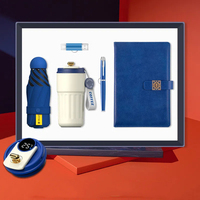 Ensemble cadeau de luxe 5-en-1 en acier inoxydable de haute qualité comprenant un carnet, une clé USB et une tasse – Cadeau idéal pour la Fête des Pères, la remise des diplômes ou les cadres