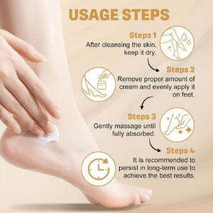 Krim Urea Label pribadi dengan krim kaki asam salisilat 2% pelembap kekuatan maksimum untuk perawatan kulit kaki retak & kering - Product Image 5