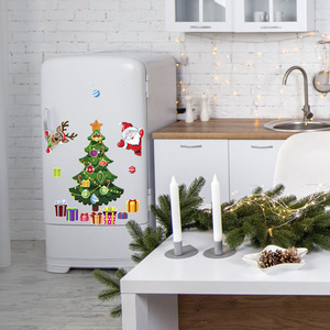 Décorations magnétiques de Noël amusantes, réutilisables, motifs humoristiques pour <span class=keywords><strong>garage</strong></span> et réfrigérateur, fournitures de fête festives - Product Image 3