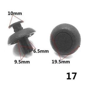 Rivets à pression en nylon plastique à tête ronde - Product Image 5