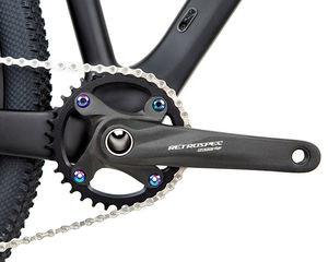 Bicicleta <span class=keywords><strong>de</strong></span> Montaña Twitter M5 <span class=keywords><strong>de</strong></span> Fibra <span class=keywords><strong>de</strong></span> Carbono, M6100, 12 Velocidades, Freno <span class=keywords><strong>de</strong></span> Disco, Horquilla Neumática, Pedal Ordinario para XC y Todoterreno - Product Image 4