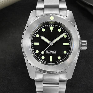 Reloj de buceo retro para hombre, 41mm, clásico, vintage, Miyota, relojes mecánicos de cuerda automática, resistente al agua hasta 200M, SLN C3 luminoso - Product Image 3